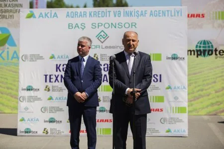 Ucarda kənd təsərrüfatı texnikası yarmarkası keçirilir