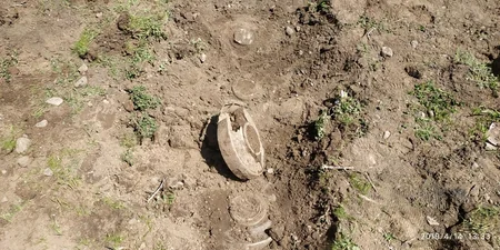 Lənkəranda 9 ədəd təlim məqsədli tank əleyhinə mina tapılıb - FOTO