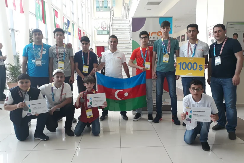 Azərbaycanlı şagirdlər “İnfomatrix-2018” yarışmasında 2 qızıl medal qazanıblar