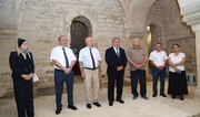 Bakıda Zərgərpalan hamamının konservasiya işlərindən sonra açılışı olub