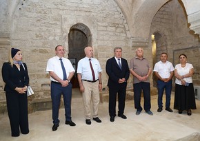 Bakıda Zərgərpalan hamamının konservasiya işlərindən sonra açılışı olub