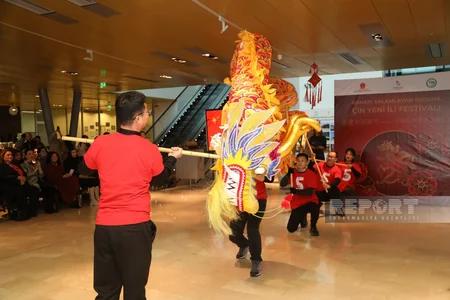Bakıda “Baharı salamlayan Əjdaha. Çin Yeni ili festivalı”nın açılışı olub