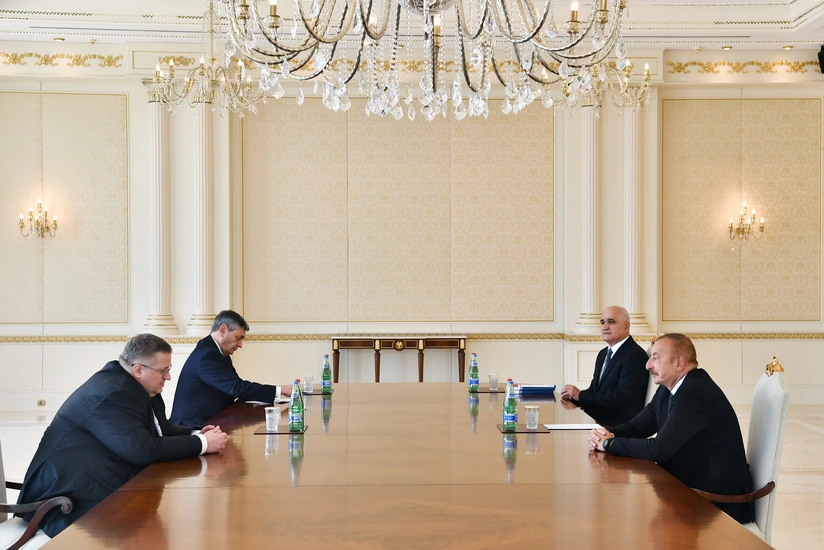 Ilham Aliyev receives Deputy Prime Minister of Russian Federation