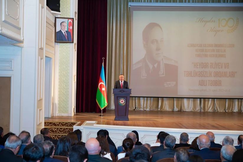 Naxçıvanda Heydər Əliyevin 100 illik yubileyi münasibətilə silsilə tədbirlər keçirilib