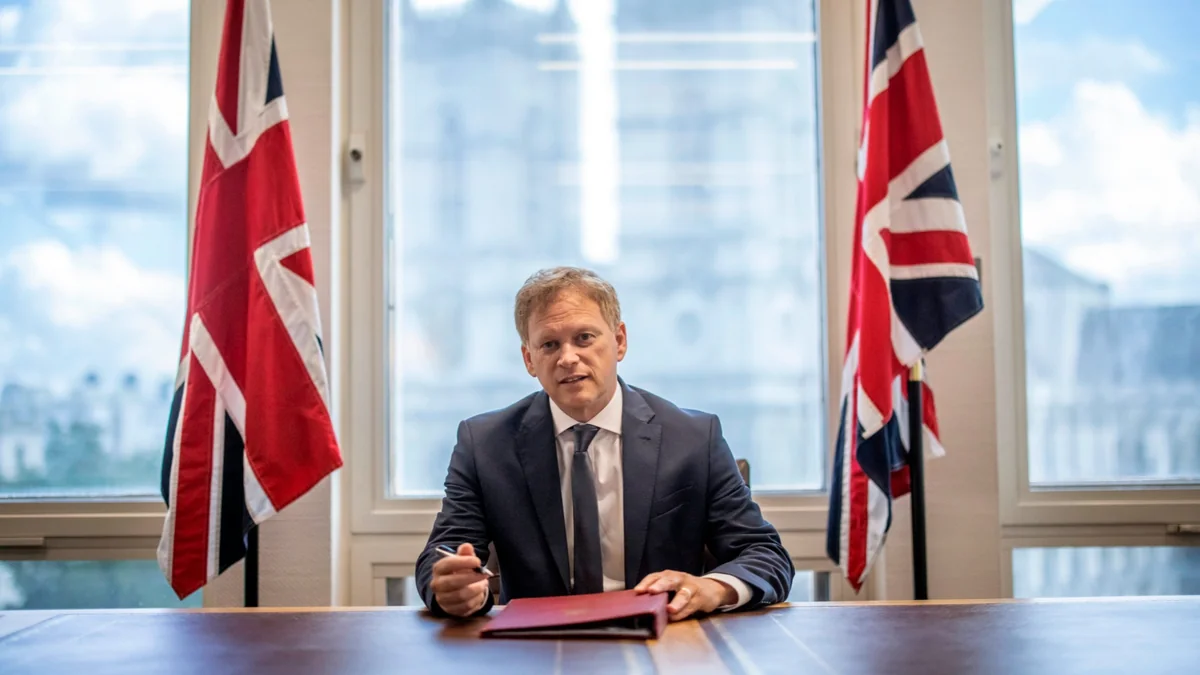 Grant Shapps announced as new UK defense secretary to replace Ben Wallace