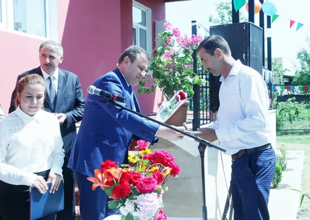 Zaqatalada Qarabağ müharibəsi əlillərinə və şəhid ailəsinə fərdi yaşayış evləri təqdim olunub