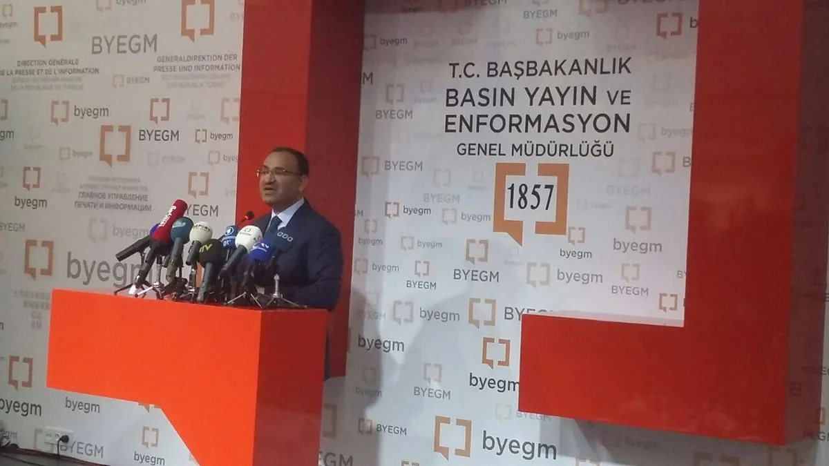Türkiyənin ədliyyə naziri bəzi Avropa dövlətlərini tənqid edib