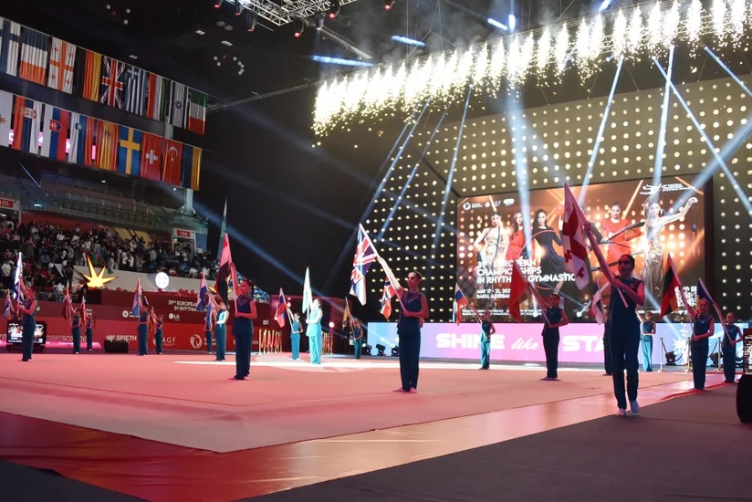 Avropa Gimnastikasının bayrağı Azərbaycandan Macarıstana ötürülüb