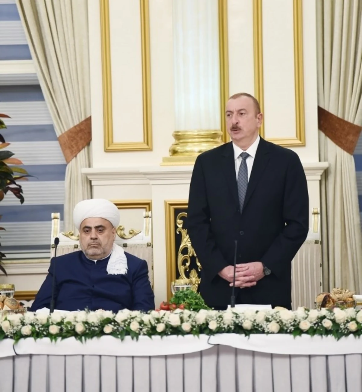 President Ilham Aliyev attended Iftar ceremony on the occasion of holy month of Ramadan