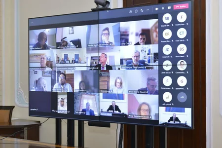 Baş prokuror videokonfrans formatında iclasda iştirak edib