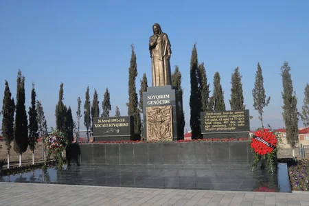 Gəncədə Xocalı soyqırımı anılıb