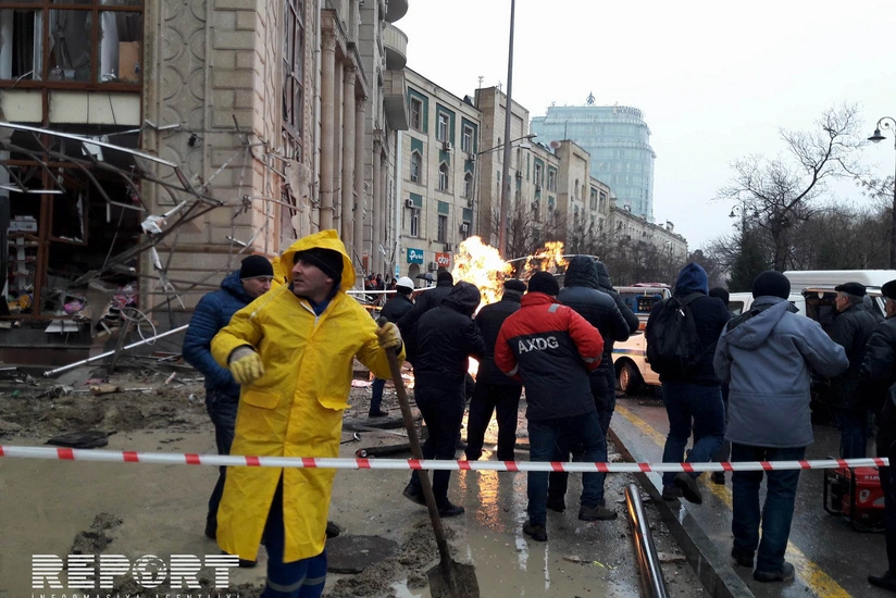 FHN partlayışla əlaqədar rəsmi məlumat yayıb