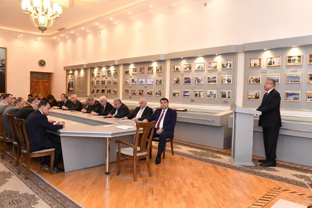 Dövlət Komitəsində Heydər Əliyevin 100 illiyinə həsr olunan tədbir keçirilib