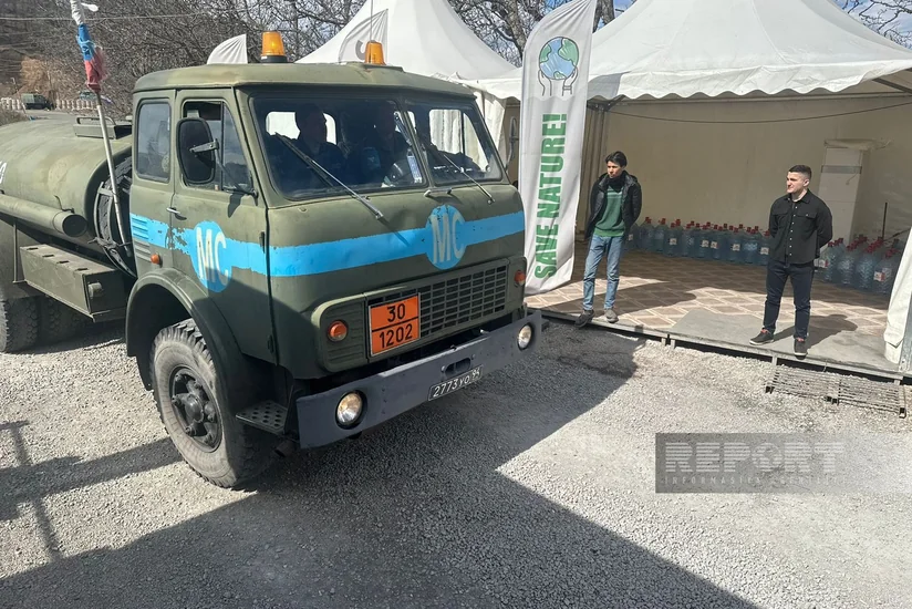 71 vehicles of peacekeepers pass freely along Khankandi-Lachin road