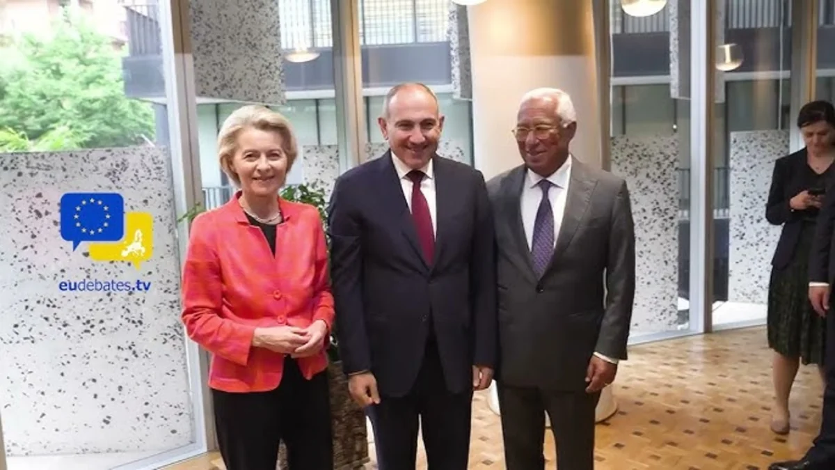 Trilateral meeting between Pashinyan, von der Leyen and Costa kicks off in Brussels