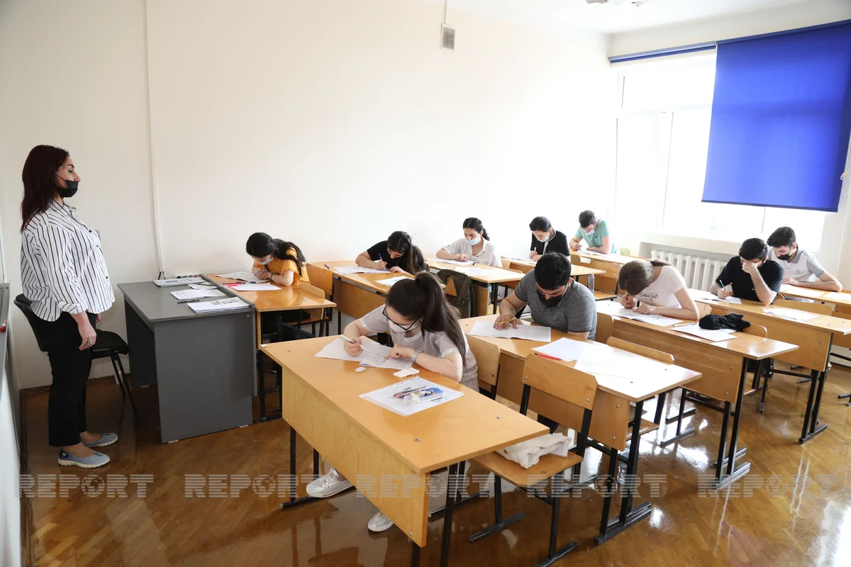 Bugünkü qəbul imtahanından 5 nəfər xaric olunub