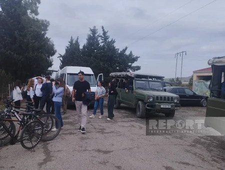 Şirvan Milli Parkında ceyranların müşahidə məntəqəsi istifadəyə verilib