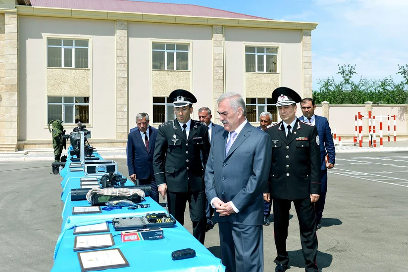 Naxçıvanda DTX-nın Xüsusi Təyinatlılar Şöbəsinin inzibati binası və təlim mərkəzi istifadəyə verilib
