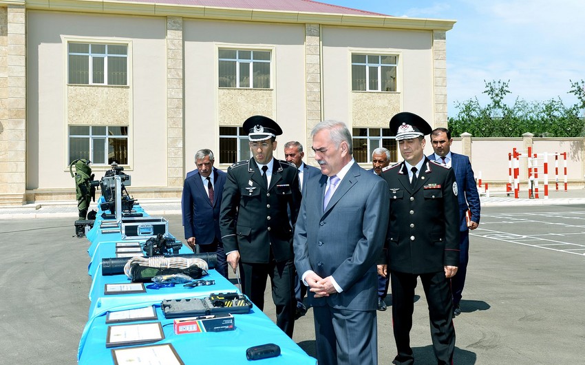 Naxçıvanda DTX-nın Xüsusi Təyinatlılar Şöbəsinin inzibati binası və təlim mərkəzi istifadəyə verilib