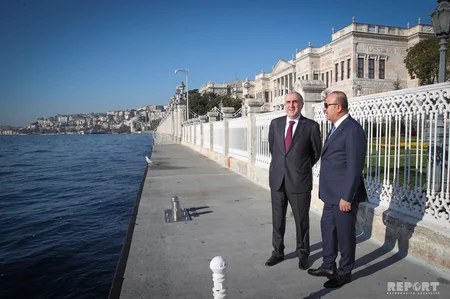 İstanbulda Azərbaycan və Türkiyənin xarici işlər nazirlərinin görüşü olub - FOTO - VİDEO