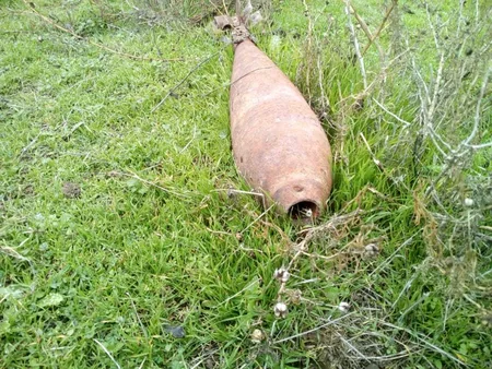 Ağcabədidə minaatan mərmisi tapılıb