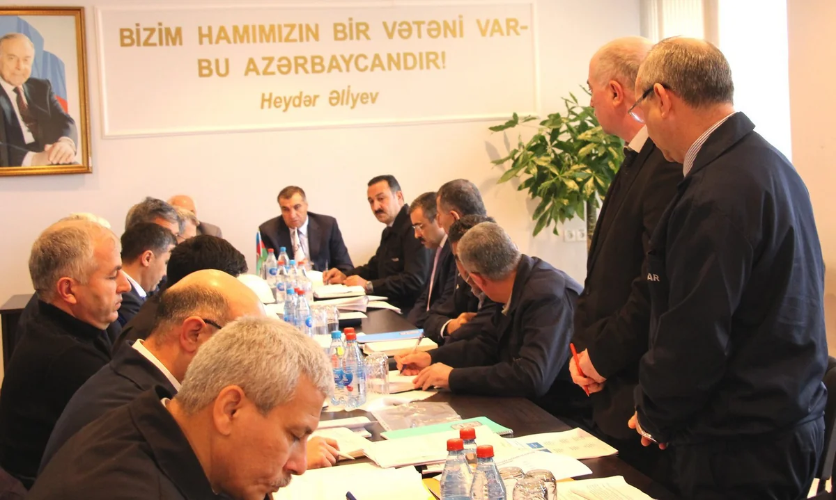 “Qalmaz” yeraltı qaz anbarında texniki müşavirə keçirilib