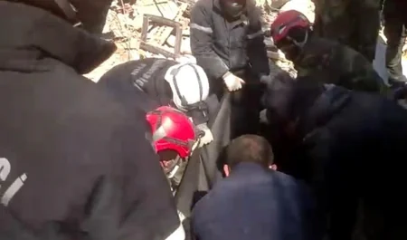 Azerbaijani rescuers save 53 people trapped under rubble, recover 771 bodies