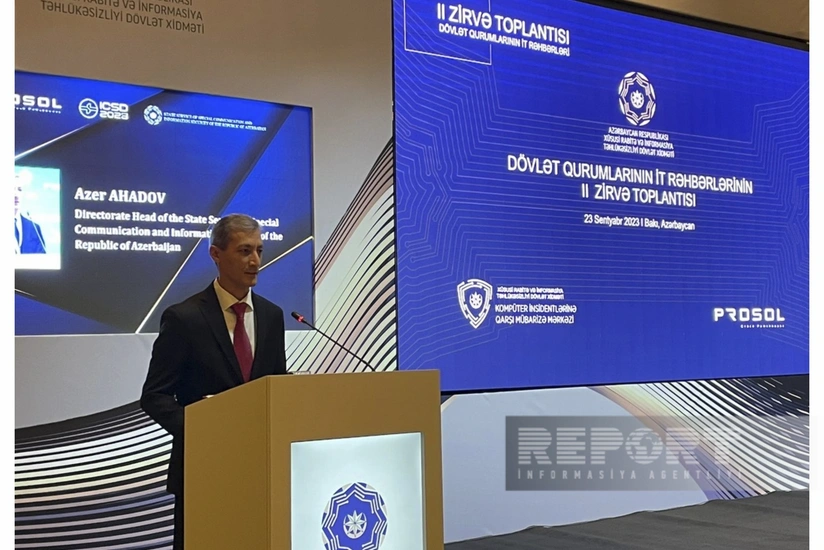 Azer Ahadov: Over 120 state institutions have approved internal information security guidelines