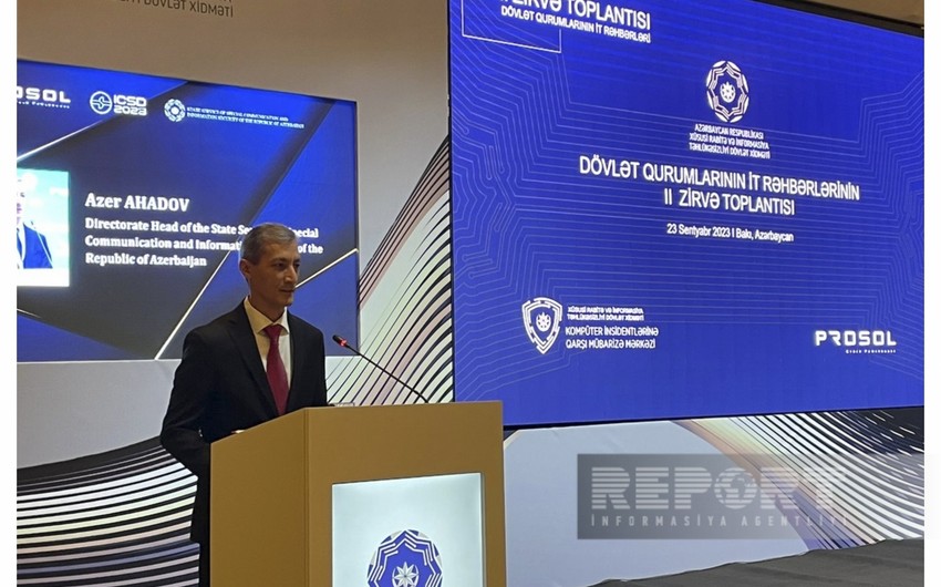 Azer Ahadov: Over 120 state institutions have approved internal information security guidelines
