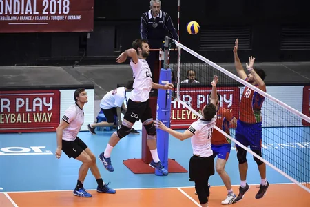 Azərbaycan voleybol millisi Almaniya yığmasına uduzub