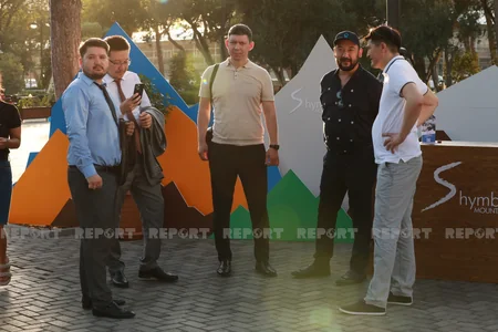 Bakı sakinləri və şəhərin qonaqları Dənizkənarı Parkda Qazaxıstan yeməklərini dadıblar