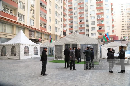Səfirliyə terror hücumunda şəhid olan Orxan Əsgərovun yas mərasimi keçirilir