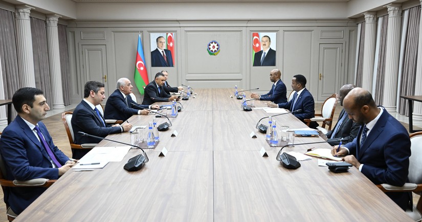 Əli Əsədov Somalinin xarici işlər və beynəlxalq əməkdaşlıq naziri ilə görüşüb