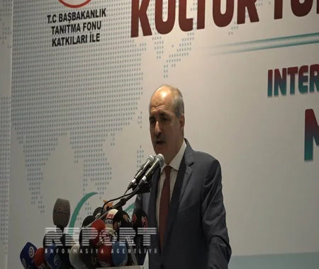 Türkiyənin ​Konya şəhərində beynəlxalq mədəniyyət, turizm və media qurultayı keçirilib - FOTO