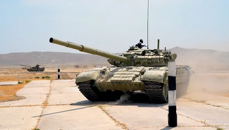 Azerbaijani Army holds Best Tank Crew competition - VIDEO