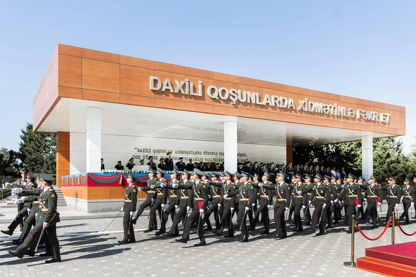 DİN-in Hərbi İnstitutunda buraxılış olub