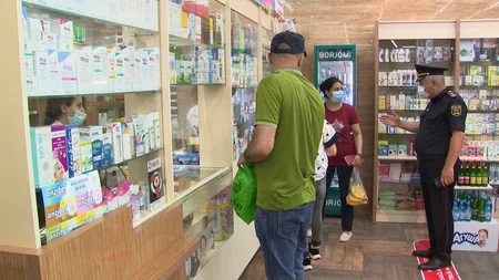 Sumqayıtda reyd keçirildi, maska taxmayanlar cərimələndi