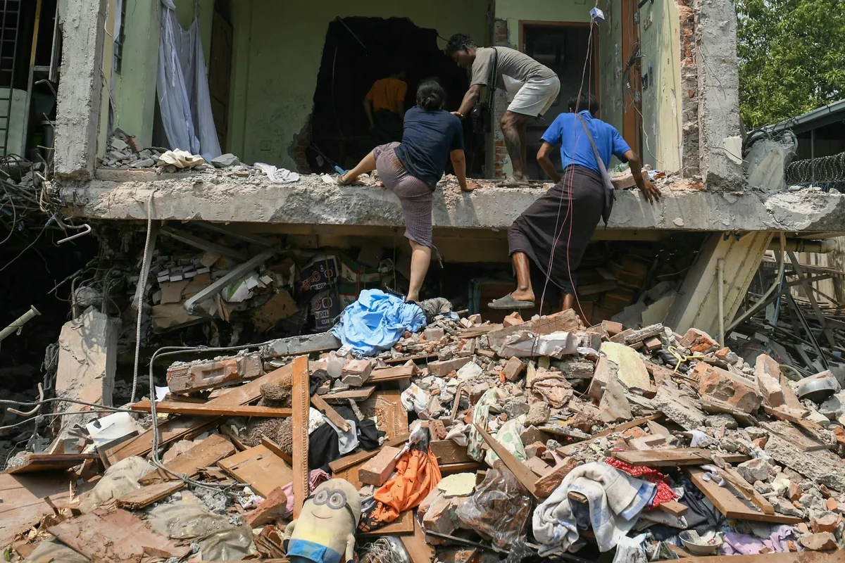 Myanmada baş vermiş zəlzələdən sonra Tailandda 100-dən çox afterşok qeydə alınıb