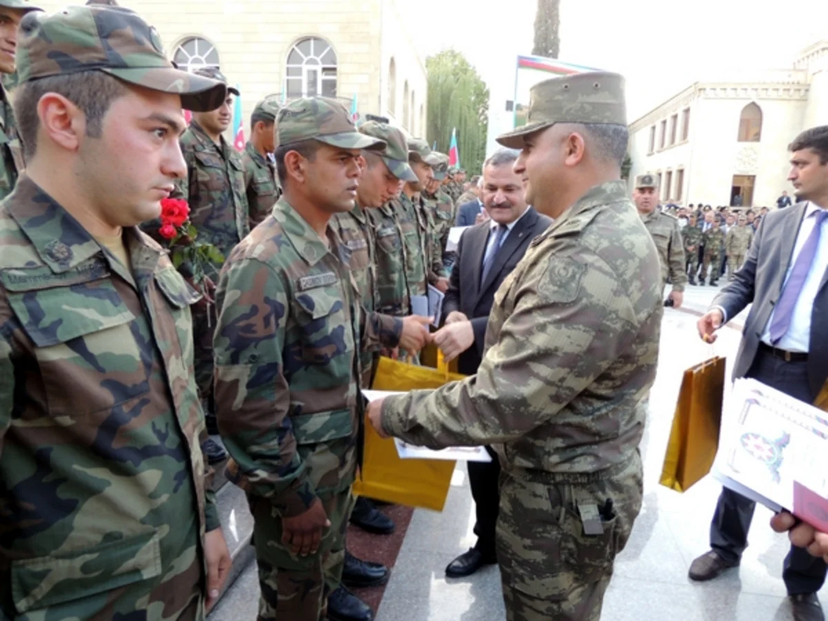 Aprel döyüşçülərinin bir qrupu ehtiyata buraxılıb