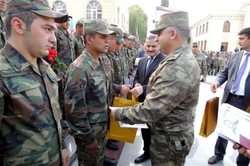 Aprel döyüşçülərinin bir qrupu ehtiyata buraxılıb