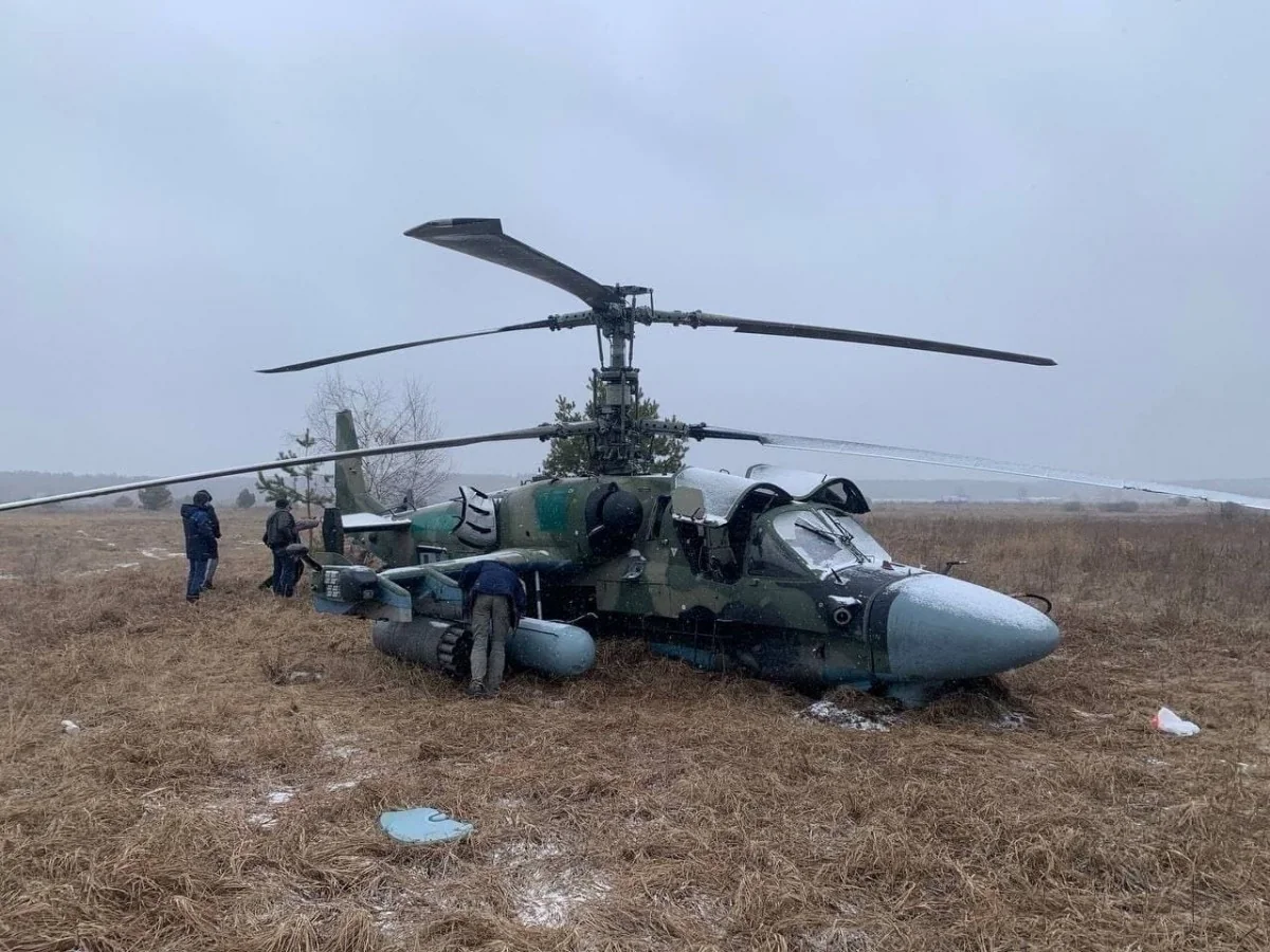 Ukrayna müdafiəçiləri son sutkada Rusiyanın iki helikopterini məhv edib