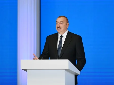 President Ilham Aliyev attended ceremony to mark 100th anniversary of Baku State University
