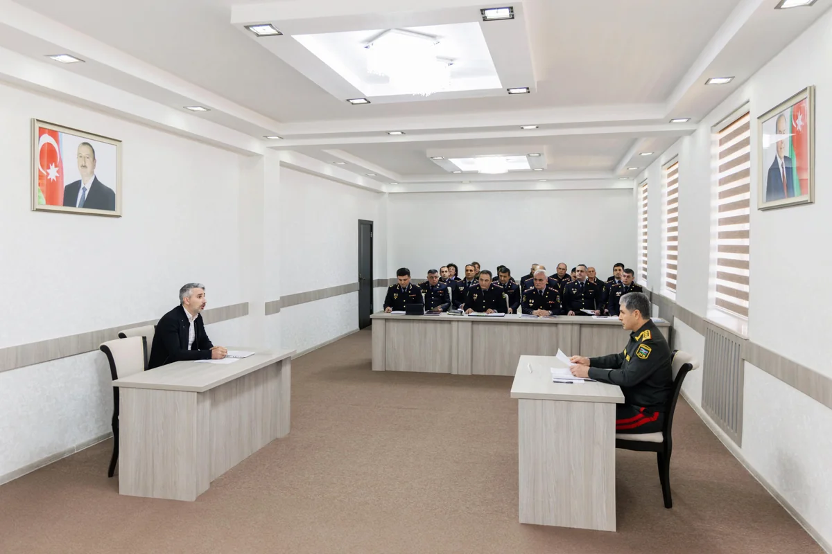 Vilayət Eyvazov Tovuzda vətəndaş qəbulu və sıra baxışı keçirib