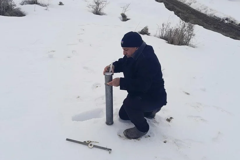 Naxçıvanda qarölçmə işlərinə başlanılıb