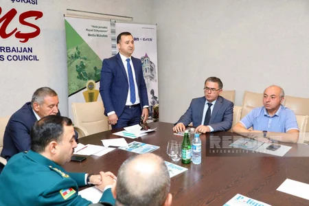 Reportun əməkdaşı hərbi sahədə səmərəli fəaliyyətinə görə mükafatlandırılıb