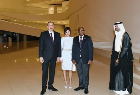 President Ilham Aliyev hosted official reception in honor of heads of state and government participating in Baku Summit