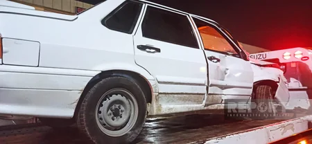 Sumqayıtda yol qəzası olub, infrastruktura ciddi ziyan dəyib