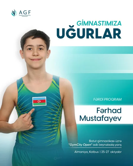 Almaniyadakı beynəlxalq turnirdə iştirak edəcək Azərbaycan gimnastlarının adları açıqlanıb