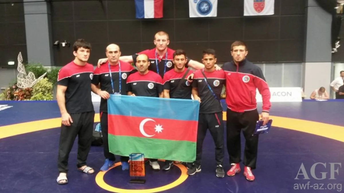 Azərbaycanın sərbəst güləş yığması dünya çempionatında ikinci yeri tutub - FOTO