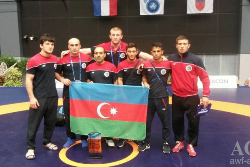 Azərbaycanın sərbəst güləş yığması dünya çempionatında ikinci yeri tutub - FOTO
